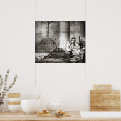 ミゲルデセルバンテスサヴェドラ ポスター (キッチン)