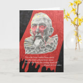 ミゲルデセルバンテス カード (黄色い花)