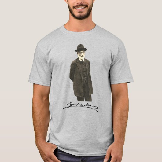 ミゲル・デ・ウナムーノ Tシャツ (正面)