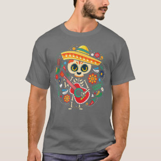 ミコクリープミカンゴシックスケルトンギター2338 Tシャツ