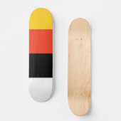 ミコスケ国旗インディアンエスニック先住民アメリカ合衆国 スケートボード (正面)