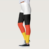 ミコスケ国旗インディアンエスニック先住民アメリカ合衆国 レギンス (左)