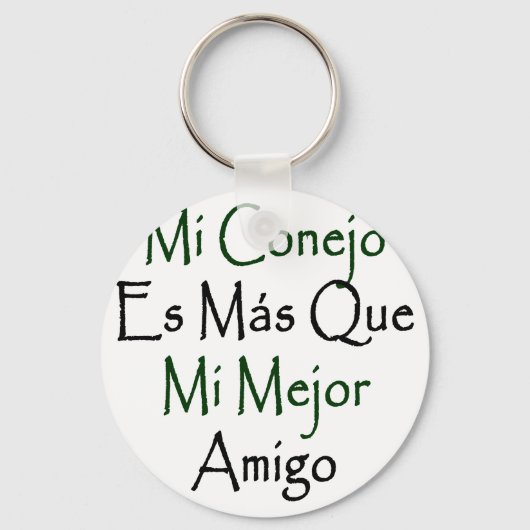 ミコネジョEs Mas Que Mi Mejor Amigo キーホルダー (正面)
