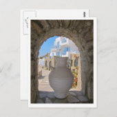 ミコノスの陶器 ポストカード (正面/裏面)