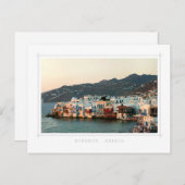 ミコノスギリシャンドインリトルヴェネツィア ポストカード (正面/裏面)