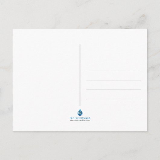 ミコノスギリシャンドインリトルヴェネツィア ポストカード (裏面)