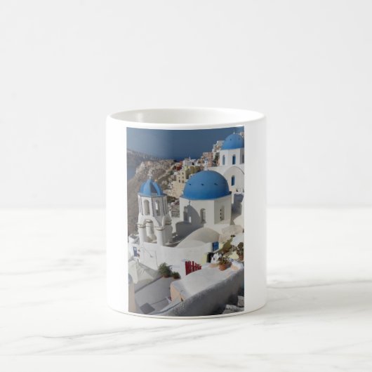 ミコノスギリシャ旅行 コーヒーマグカップ (中央)