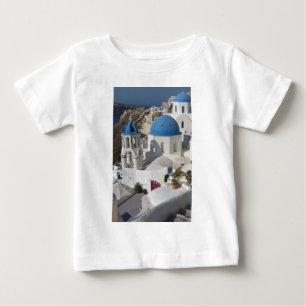 ミコノスギリシャ旅行 ベビーTシャツ
