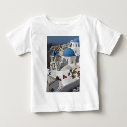 ミコノスギリシャ旅行 ベビーTシャツ (正面)