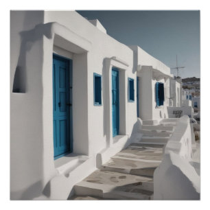 ミコノスギリシャ旅行 ポスター