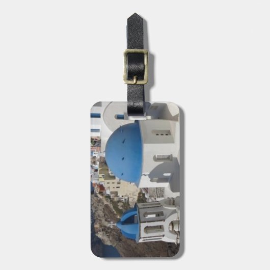 ミコノスギリシャ旅行 ラゲッジタグ (正面縦)