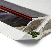 ミコノスギリシャ旅行 – 教会カフェヨーロッパ観光 ポスター (角)