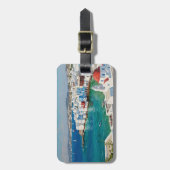 ミコノスギリシャ諸島リトルヴェニス ラゲッジタグ (正面縦)