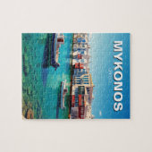 ミコノスギリシャ諸島 ジグソーパズル (横)