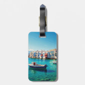 ミコノスギリシャ諸島 ラゲッジタグ (裏面縦)