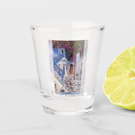 ミコノスコーヒーマグ ショットグラス (正面)