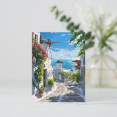 ミコノスシービュー通り ポストカード (スタンド正面)