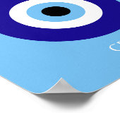 ミコノスミューズブルー ポスター (角)