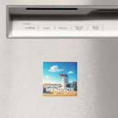 ミコノス冷蔵庫ウィンドミル マグネット (インサイチュ (食洗機))