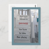 ミコノス階段。成功の手段が無い。 ポストカード (正面/裏面)