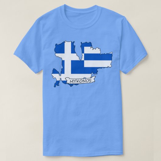 ミコノス10 Tシャツ (デザイン正面)