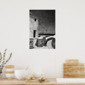 ミコノス3の風車 – ポスター (キッチン)