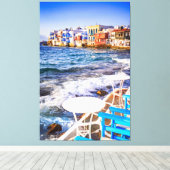 ミコノス キャンバスプリント (インサイチュ (ウッドフロア))