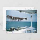 ミコノス，ギリシャはがき ポストカード (正面/裏面)