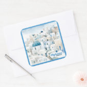 ミコノス・ギリシャ スクエアシール (封筒)