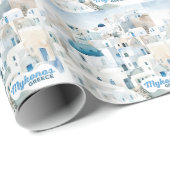 ミコノス・ギリシャ ラッピングペーパー (ロールコーナー)