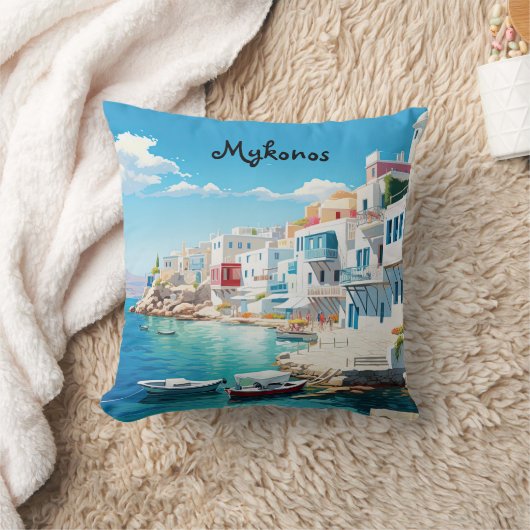 ミコノス クッション (ブランケット)