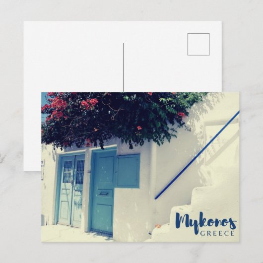 ミコノス ポストカード (正面/裏面)