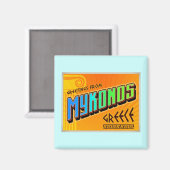 ミコノス マグネット (正面/裏面)