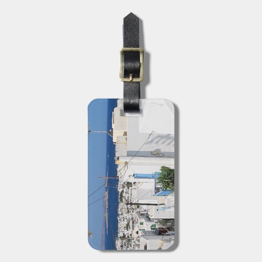 ミコノス ラゲッジタグ (正面縦)