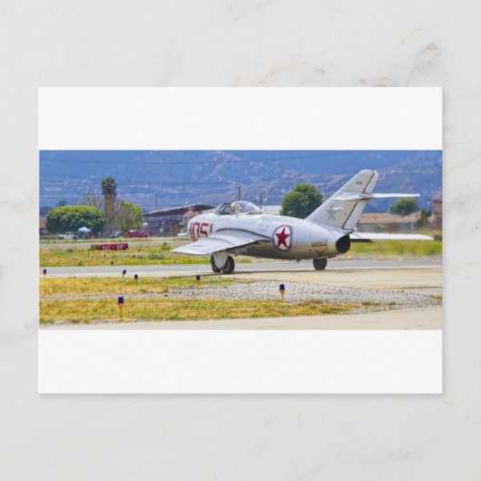 ミコヤン・ゲレビッチMig-15 ポストカード (正面)