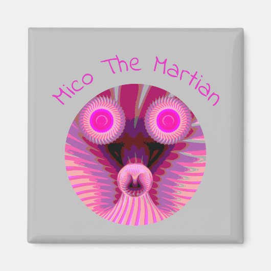 ミコ・ザ・火星 マグネット (正面)