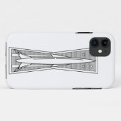 ミサイルのバッジの電話箱 Case-Mate iPhoneケース (裏面(横))