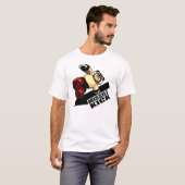 ミサイルの蹴りPandaman Tシャツ (正面フル)