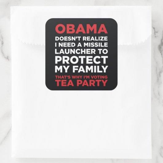 ミサイル発射機 スクエアシール (バッグ)