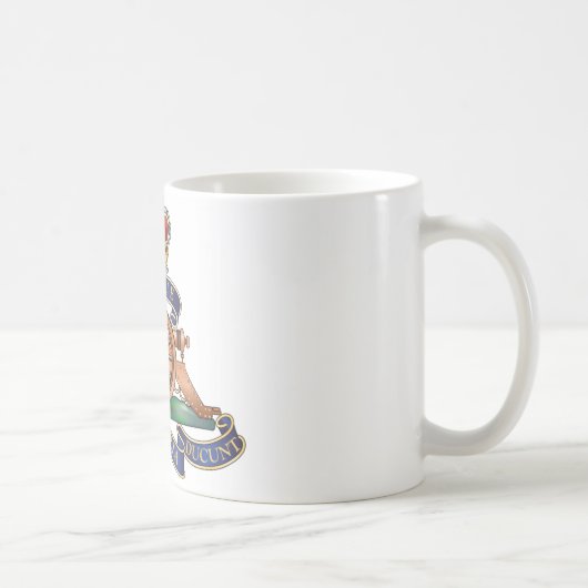 ミサイル第50連隊王室の砲兵 コーヒーマグカップ (右)