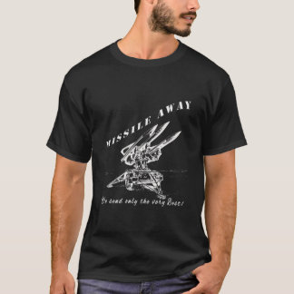 ミサイル・アウェイ・フライト・ブリゲード・ロケット・システム・ホーク・パット Tシャツ