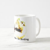 ミサゴはIむしろ野鳥観察のマグです コーヒーマグカップ (正面右)