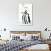 「ミササート」の衣装デザインを「ウンダム・デ・ラ」 キャンバスプリント (インサイチュ (寝室))