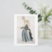 「ミササート」の衣装デザインを「ウンダム・デ・ラ」 ポストカード (スタンド正面)