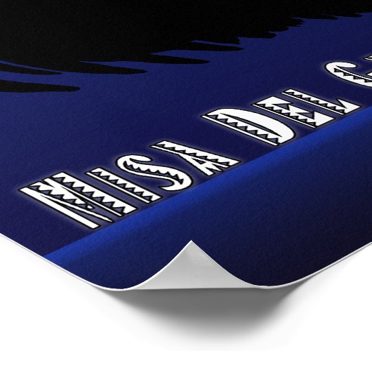 ミサデルガロ ポスター (角)