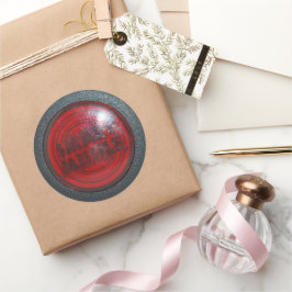 ミサ頭が切れるイルのステッカーセット ラウンドシール