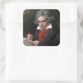 ミサ・ソレムニス：ルートヴィヒ・ベートーベン クラシック音楽 スクエアシール (バッグ)