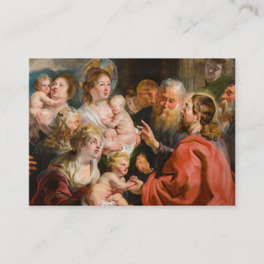 ミサ・ホーリー・カードでの小さな人のための小さな方法 エンクロージャーカード (正面)