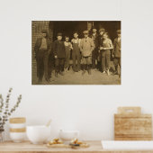 ミサ、ローエル。児童労働者、1911年 ポスター (キッチン)