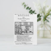 「ミシェフェスの謎と宝物」のタイトルページ ポストカード (スタンド正面)